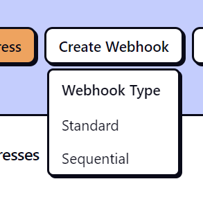 Create sequential webhook